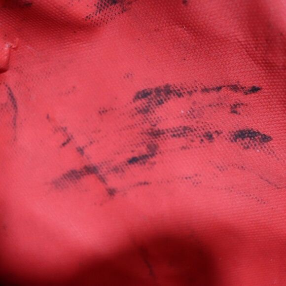 Marlboro Vintage Red Black Large Duffel Bag Drawstring Shoulder Strap Pocket - Picture 11 of 16